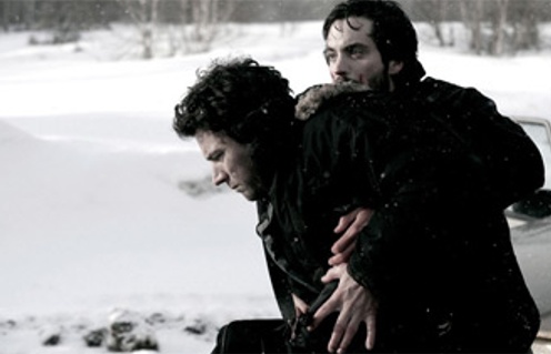 David-Alexandre Coiteux et Rhys Coiro dans Snow and Ashes