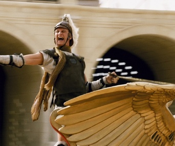 Scène du film Astérix aux jeux olympiques