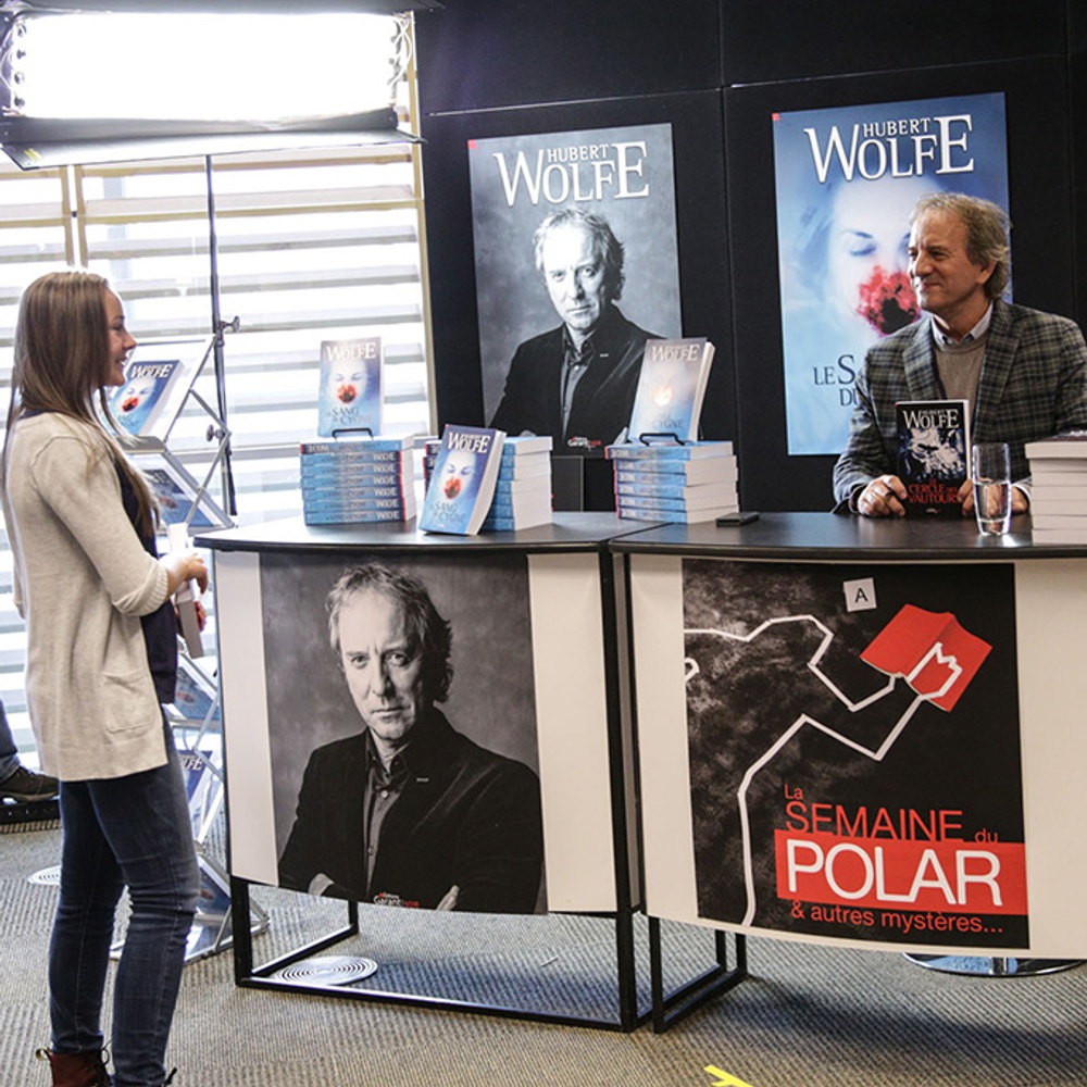 Sur le plateau de Les maîtres du suspense