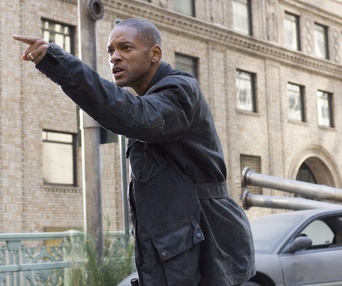 Scène du film I Am Legend