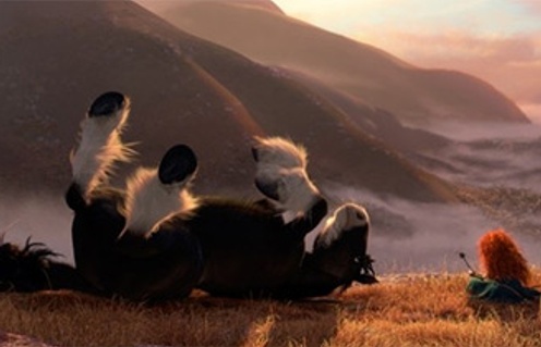 Une scène du film Brave