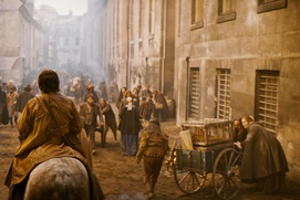 Une scène du film Les Trois Mousquetaires: D'Artagnan