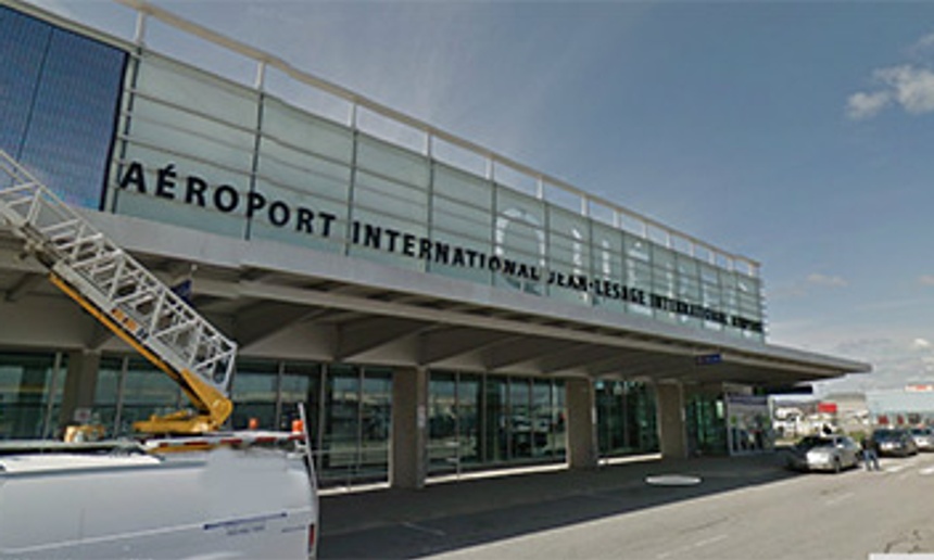 Tournage à l'aéroport Jean-Lesage aujourd'hui et demain
