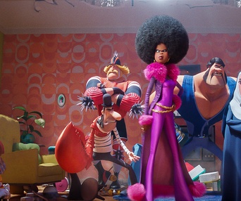 Une scène du film Minions: The Rise of Gru