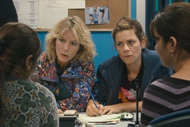 Une scène du film Polisse Une scène du film Polisse