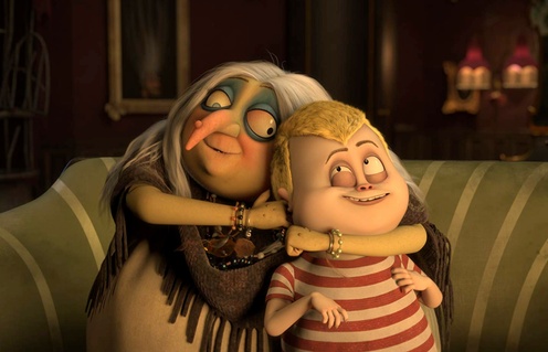 Une scène du film The Addams Family