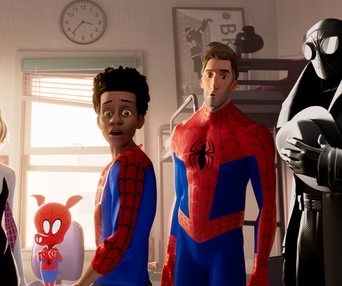 Une scène du film Spider-Man: Into the Spider-Verse