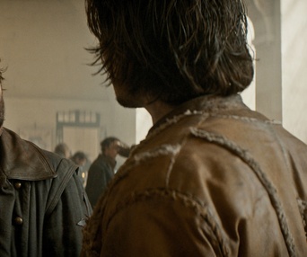 Une scène du film Les Trois Mousquetaires: D'Artagnan