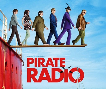 Scène du film Pirate Radio