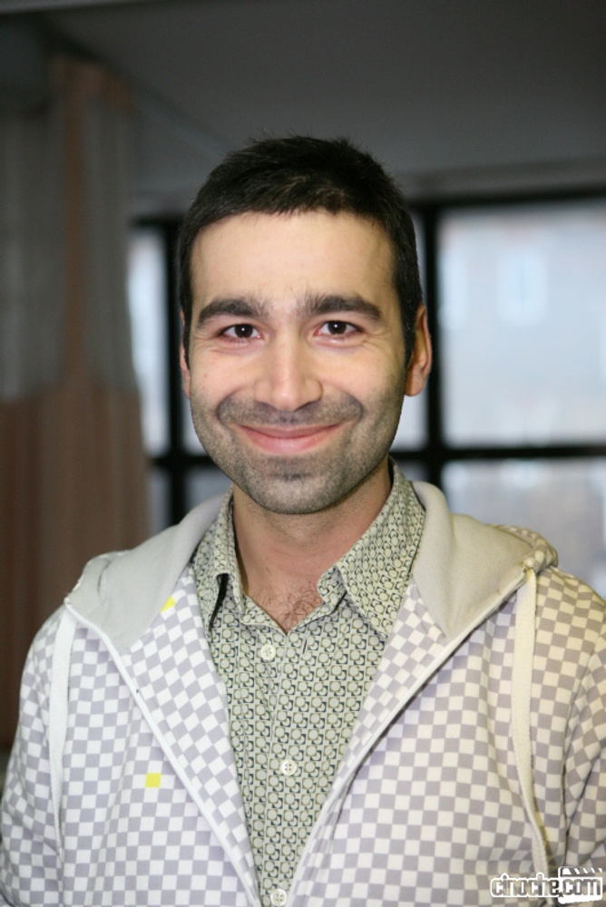 Nicolas Fonseca sur le plateau de Signes vitaux