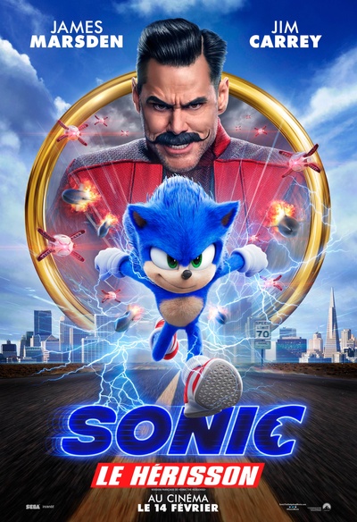 Affiche du film Sonic the Hedgehog