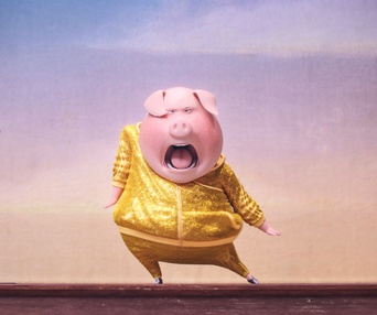 Une scène du film Sing