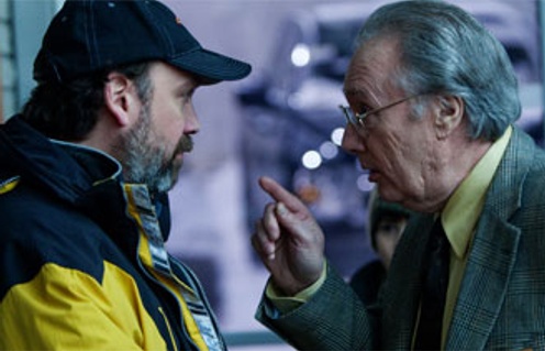 Une scène du film Le vendeur