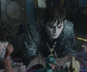 Une scène du film Dark Shadows