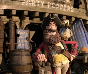 Une scène du film The Pirates! Band of Misfits