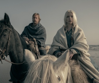 Une scène du film The Northman
