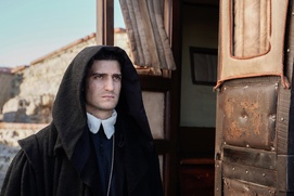 Une scène du film Caravage