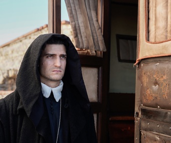 Une scène du film Caravage