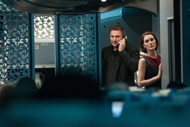 Une scène du film Non-Stop Une scène du film Non-Stop