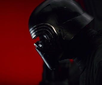Une scène du film Star Wars: The Last Jedi