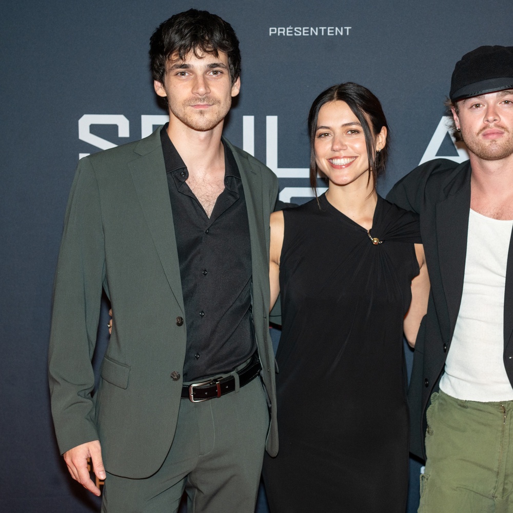 Première du film Seule au front (Out Standing)