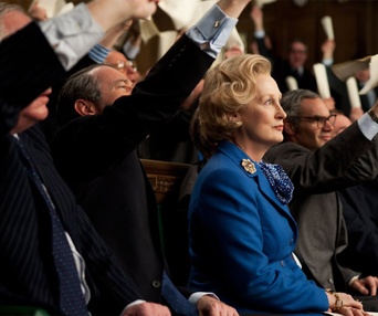 Une scène du film The Iron Lady