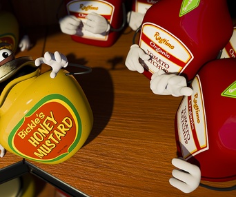 Une scène du film Sausage Party