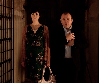 Une scène du film Bonté divine