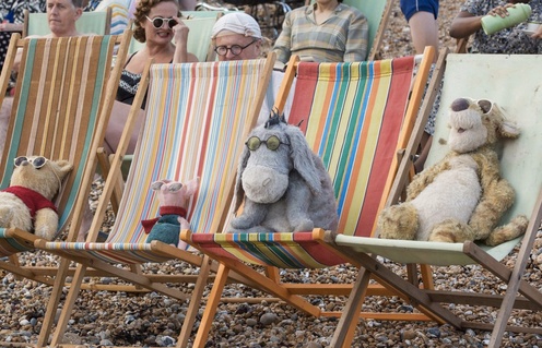 Une scène du film Christopher Robin