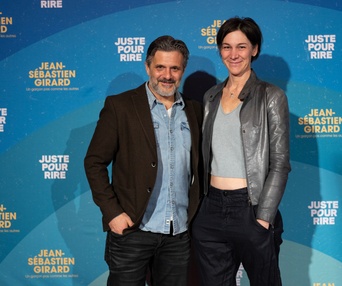 Tapis rouge de Un garçon pas comme les autres, de Jean-Sébastien Girard, à l'Olympia
