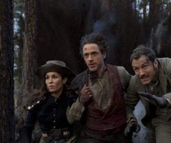 Une scène du film Sherlock Holmes: A Game of Shadows