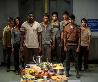 Une scène du film Maze Runner: The Scorch Trials