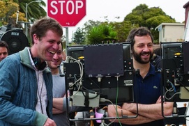Sur le plateau du film Get Him to the Greek Sur le plateau du film Get Him to the Greek