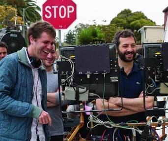 Sur le plateau du film Get Him to the Greek