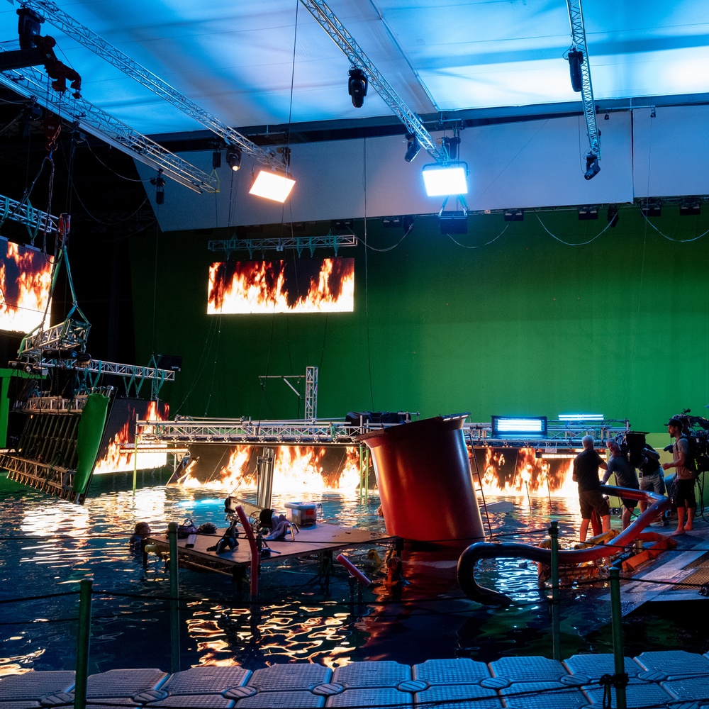 Sur le plateau du film Avatar: The Way of Water