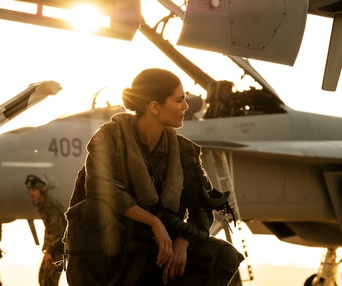 Une scène du film Top Gun: Maverick