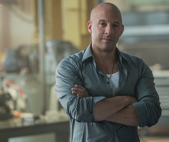 Une scène du film Furious 7