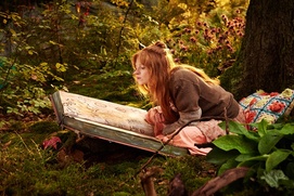 Une scène du film La petite sorcière