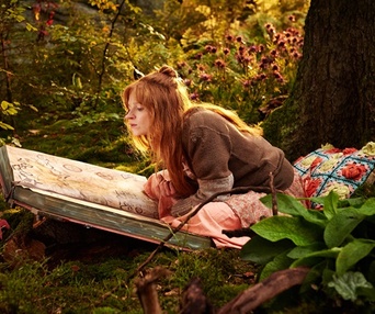 Une scène du film La petite sorcière