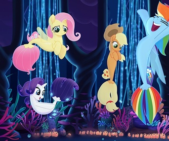 Une scène du film My Little Pony: The Movie