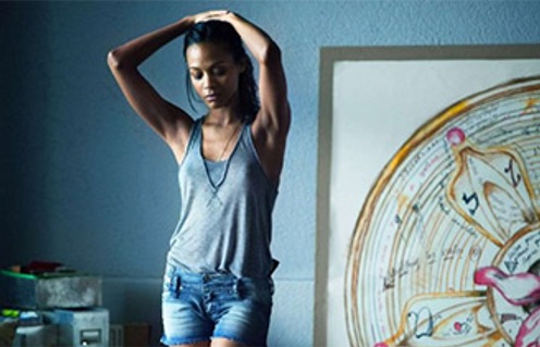 Zoe Saldana dans Colombiana