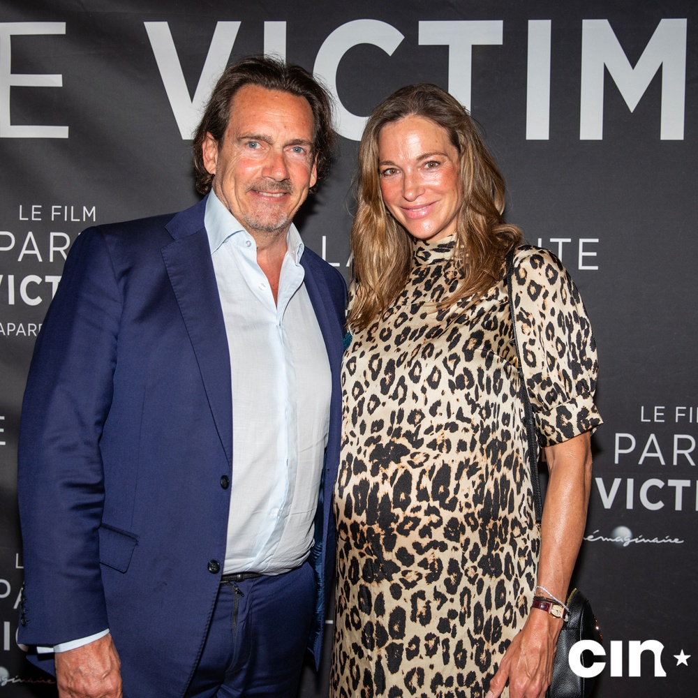 Sur le tapis rouge du film La parfaite victime