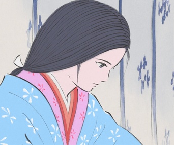 Une scène du film The Tale of Princess Kaguya
