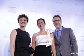 Sur le tapis rouge du Gala Québec Cinéma 2018