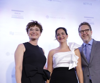 Sur le tapis rouge du Gala Québec Cinéma 2018