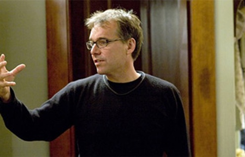 Chris Columbus sur le plateau de I Love You, Beth Cooper