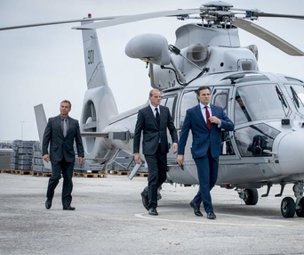Une scène du film Hunter Killer