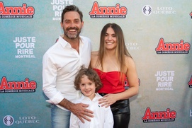 Première de la comédie musicale Annie