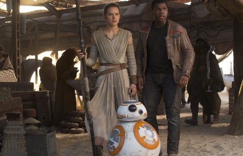 Une scène du film Star Wars: The Force Awakens