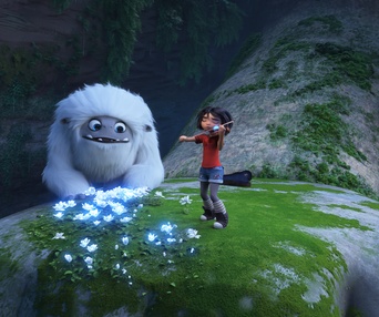 Une scène du film Abominable